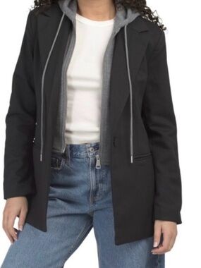 Bagatelle jacket/blazer with grey hoodie